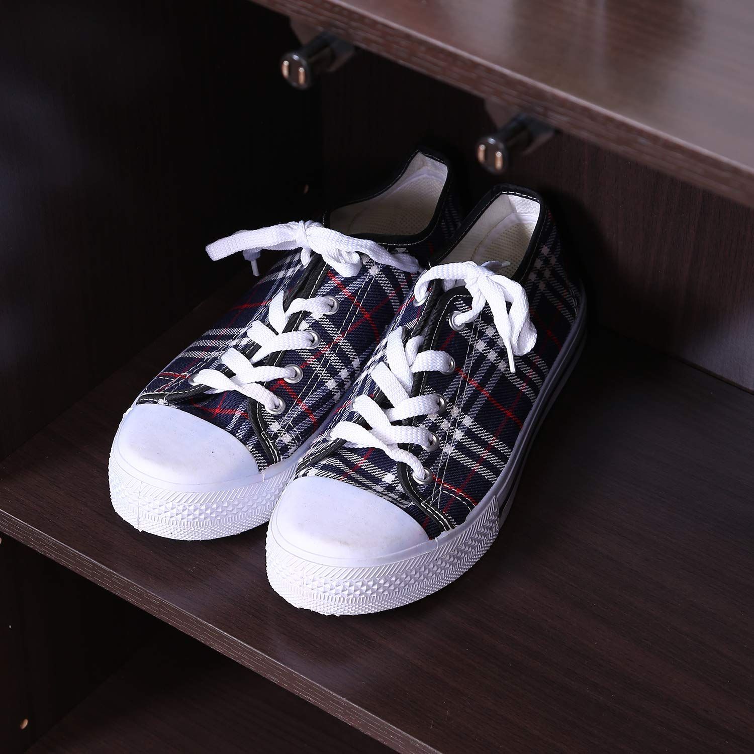 数量 ルーバータイプ オープントップ ブラウン 幅60×奥行33.5×高さ90cm 玄関収納 4段 靴箱 シューズラック 下駄箱 98993 不二貿易 NEXPOTALLINN_EU