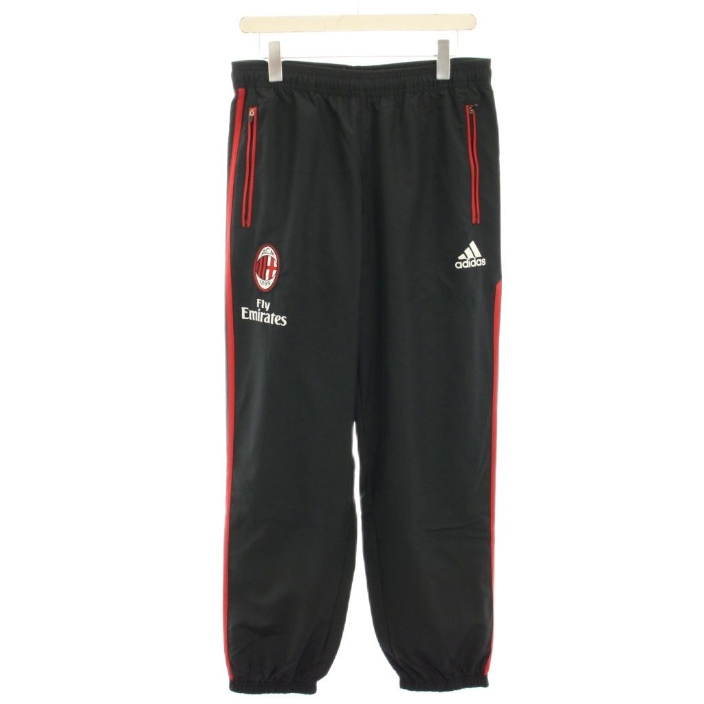 アディダス acミラン トラックパンツ ブラック AC MILAN bwin アディダス adidas 09-10ACミランbwinトラックパンツ ジョガー
