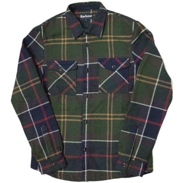 Barbour バブアー ヘビーフランネル チェックワークシャツ 2002376 S 