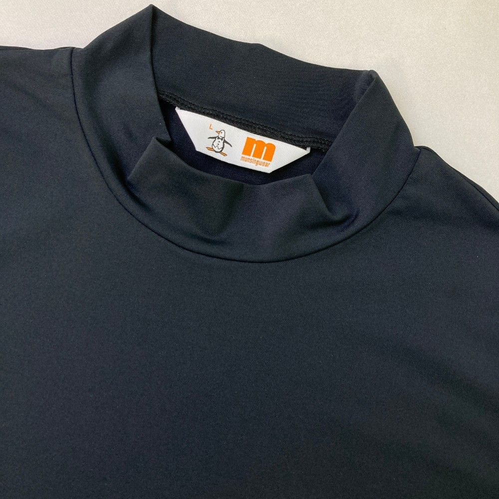 Munsingwear - coco 中古 マンシングウェア Munsing wear レディース 半袖シャツ M 黒  ブラック  ハイネック Munsingwear - coco 中古 マンシングウェア Munsing wear
