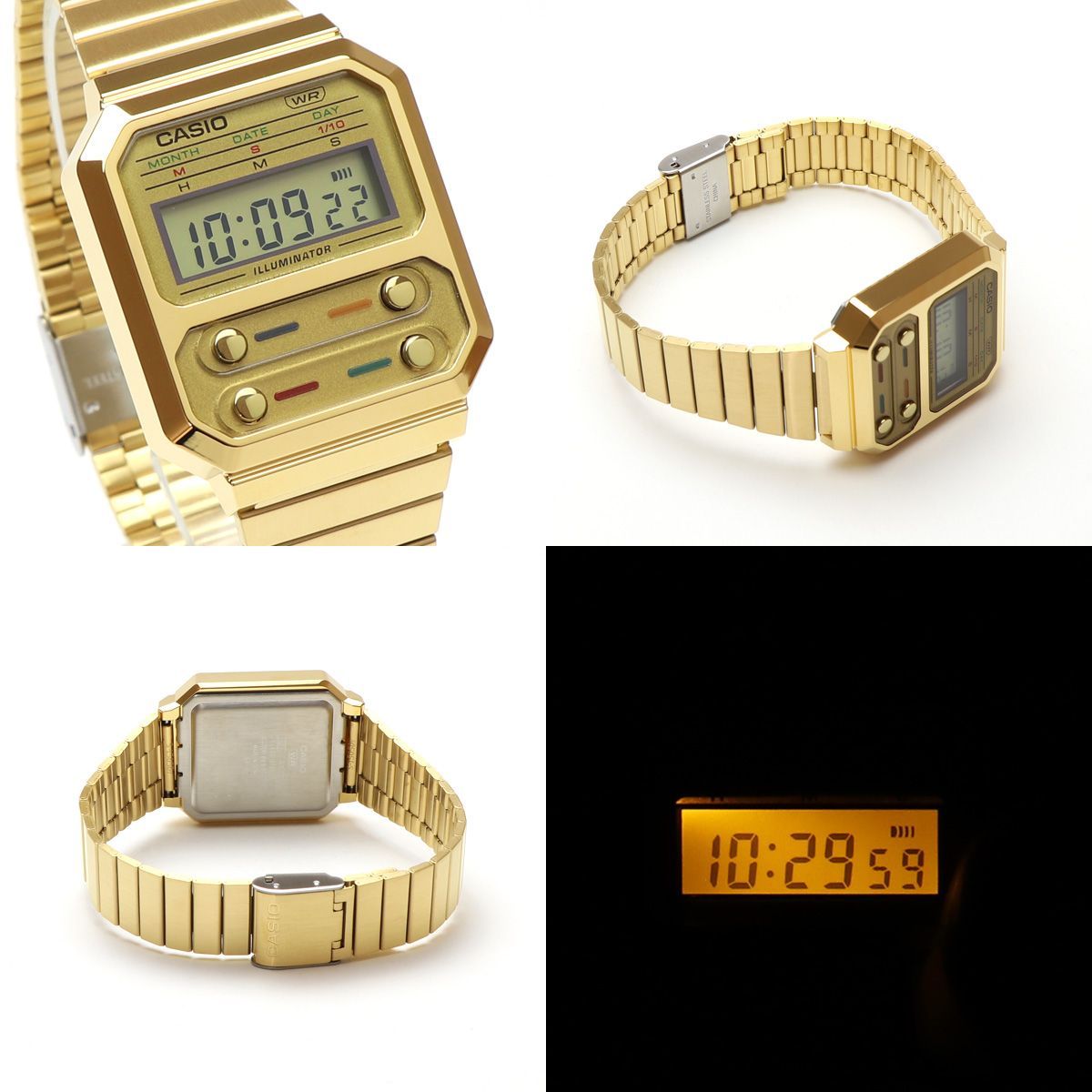 CASIO カシオ A100WEG-9A エイリアン 復刻版 腕時計 スタンダード 