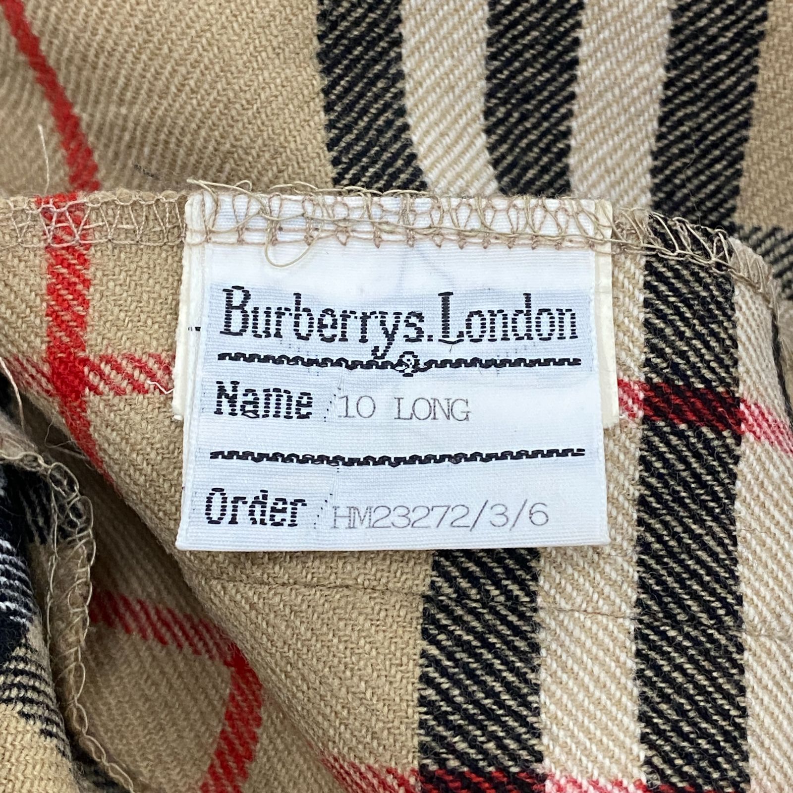 90s バーバリー Burberrys ノバチェック セット ブラウス スカート 未使用 90s BURBERRYS バーバリー ノバチェック スカート ひざ丈