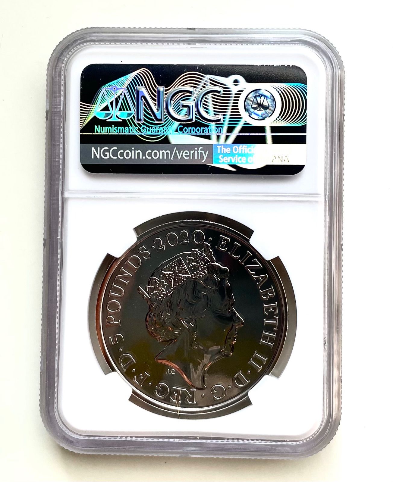 2021年 デビッド・ボウイ £2 銀貨 MS69 2021年 デビッド・ボウイ £2 銀貨 MS69（イギリス 2ポンド銀貨