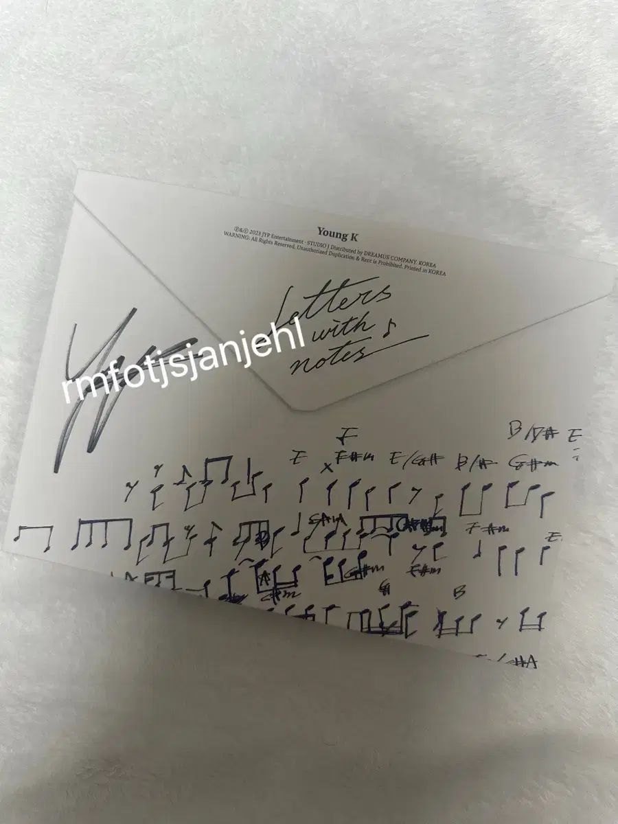 DAY6 ヨンケイ young kサイン ヨンケイ直筆サイン入り2Lサイズ写真…Young K…DAY6…の通販 by