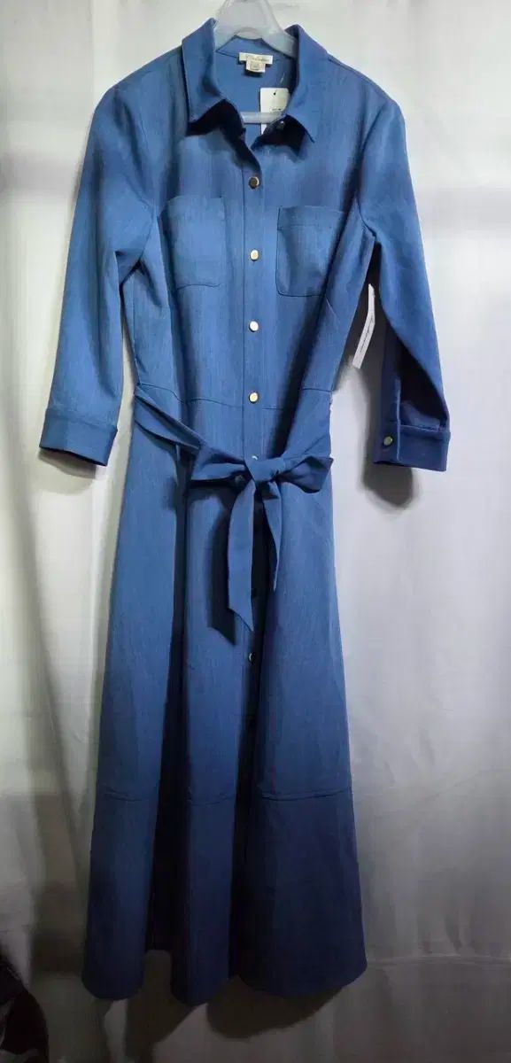 Shoshanna Riley デニム シャツ ワンピース ベルト セット