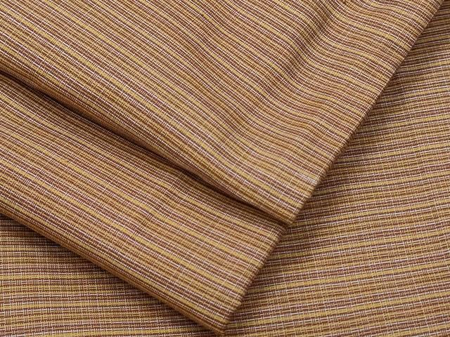 平和屋着物●男性 紬 格子文 正絹 CAAX3068th