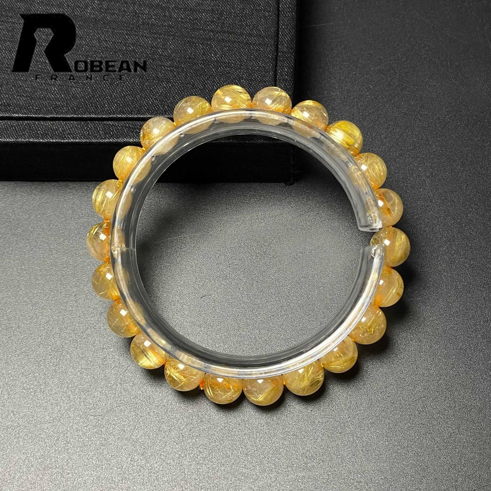 一点限り】 レア EU製 ☆ROBEAN・極!極満針ルチルクォーツ 