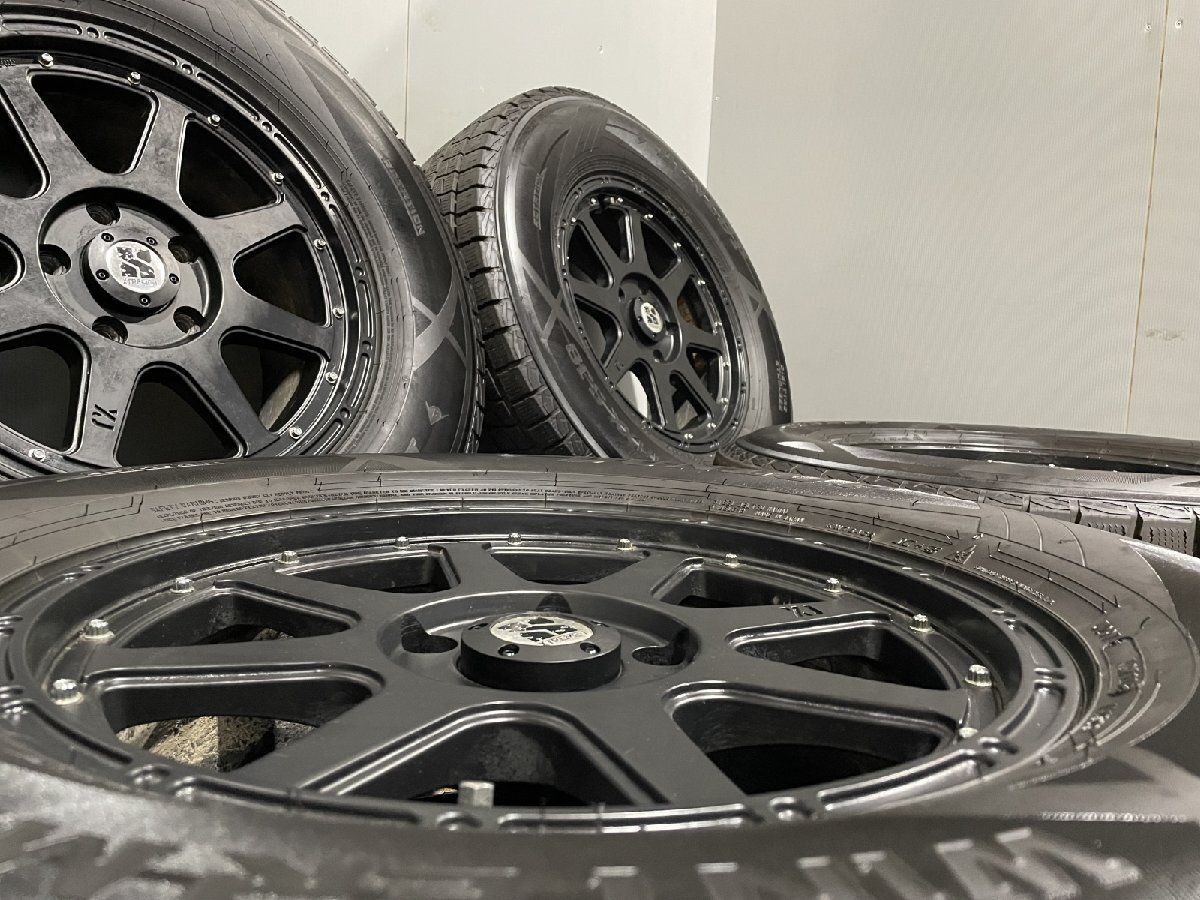 【DUNLOP SJ8 275/65R17】スタッドレス【XTREME-J エクストリームJ 17インチ 7.5J5HPCD127+40】20年製 バリ溝 ラングラー等　(MTJ568MY)