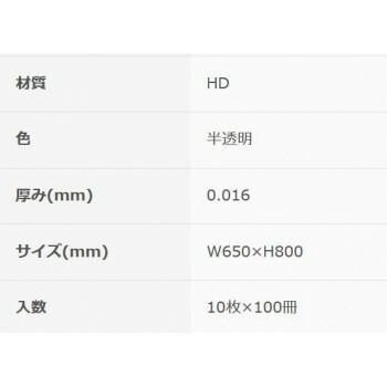 半透明10P×100冊 220702