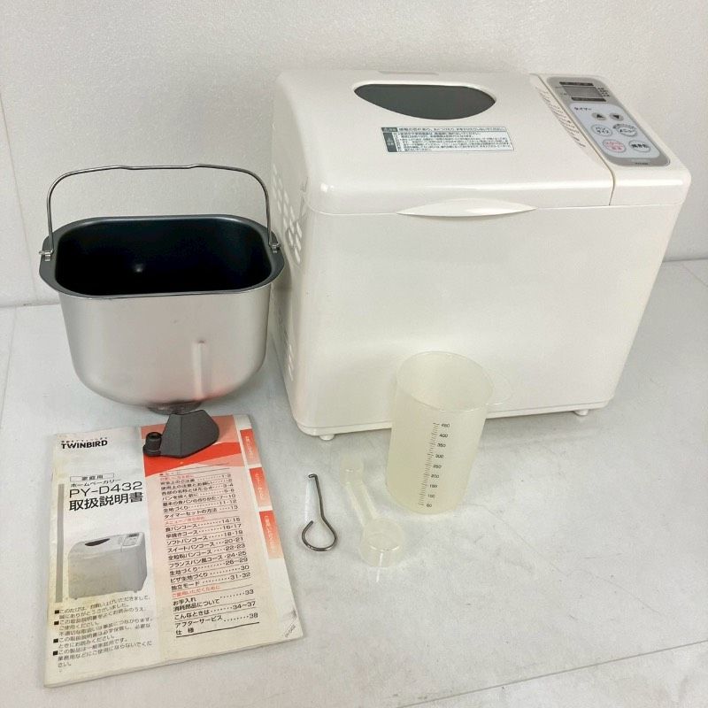 ツインバード ホームベーカリー PY-D432 TWINBIRD