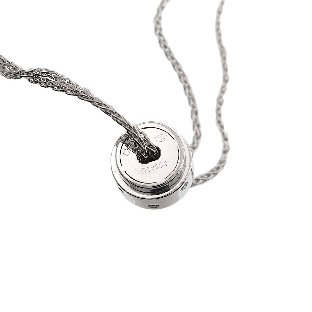 ピアジェ PIAGET ポセション ダイヤ ネックレス 72cm K18 WG ホワイト  