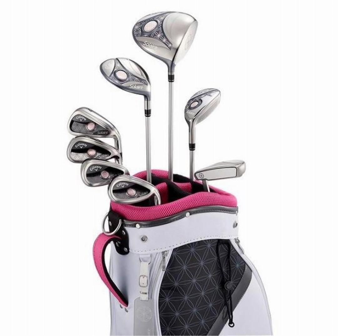 バッグ無し⁉️Callaway solaire レディースゴルフクラブセット CBなし