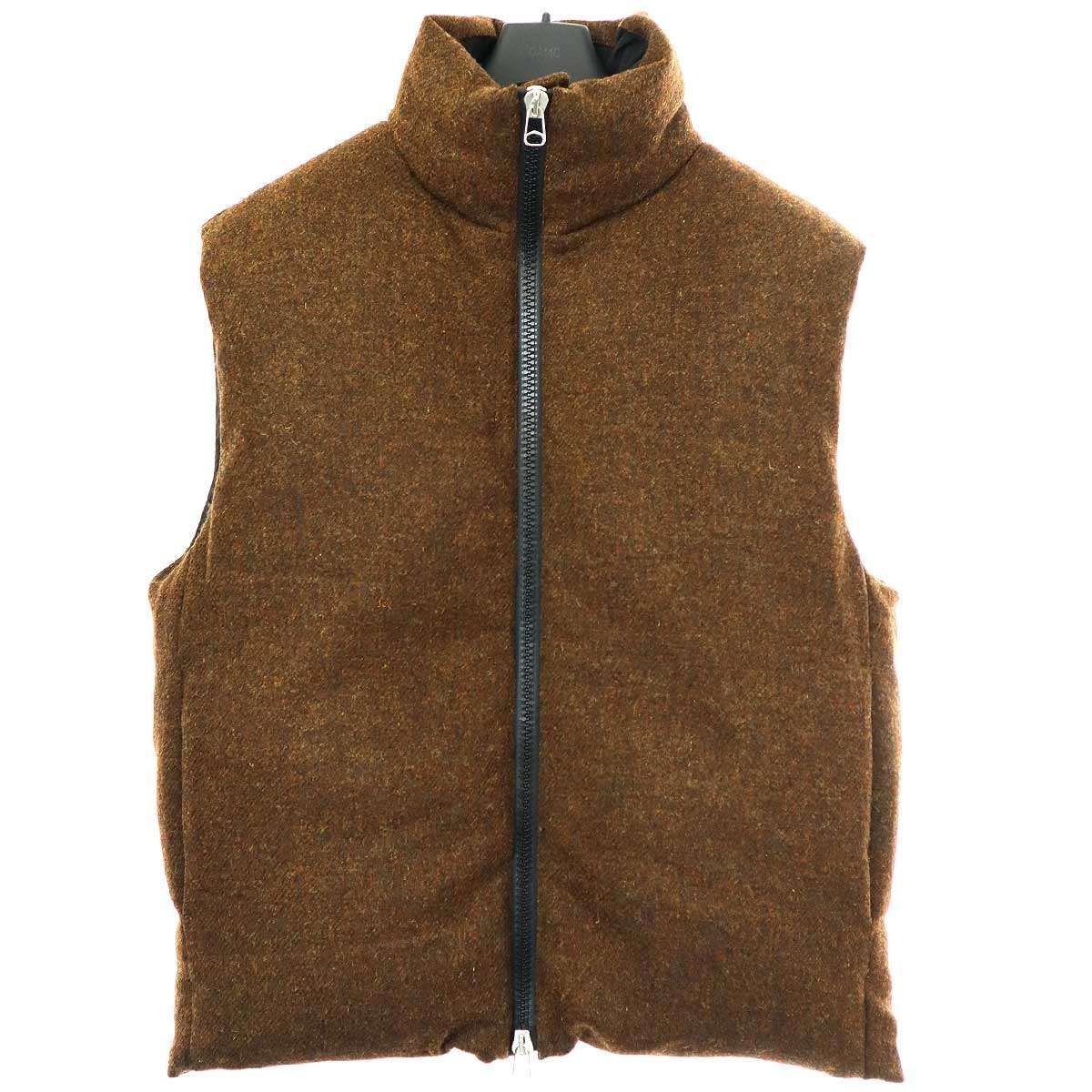 OAMC オーエーエムシー 21AW INFLATE GILET HARRIS TWEED ツイード