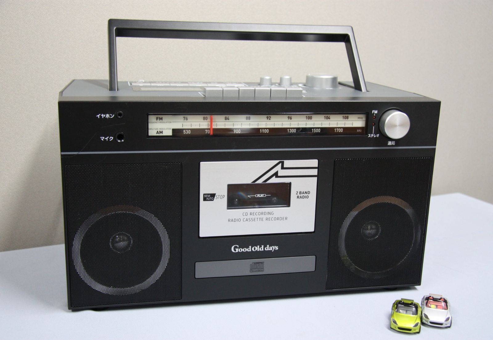 ドウシシャ ワイドFM対応 多機能ラジカセ Good old days YCR-1
