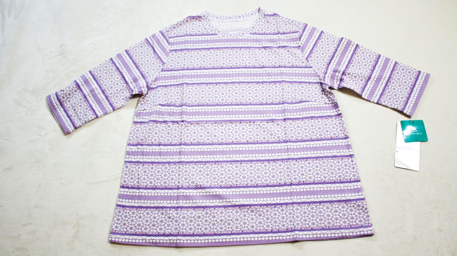 ワコール Ｗacoal らくラクパートナー Tシャツ 七分袖 トップス LP 型番 DAL487 PU