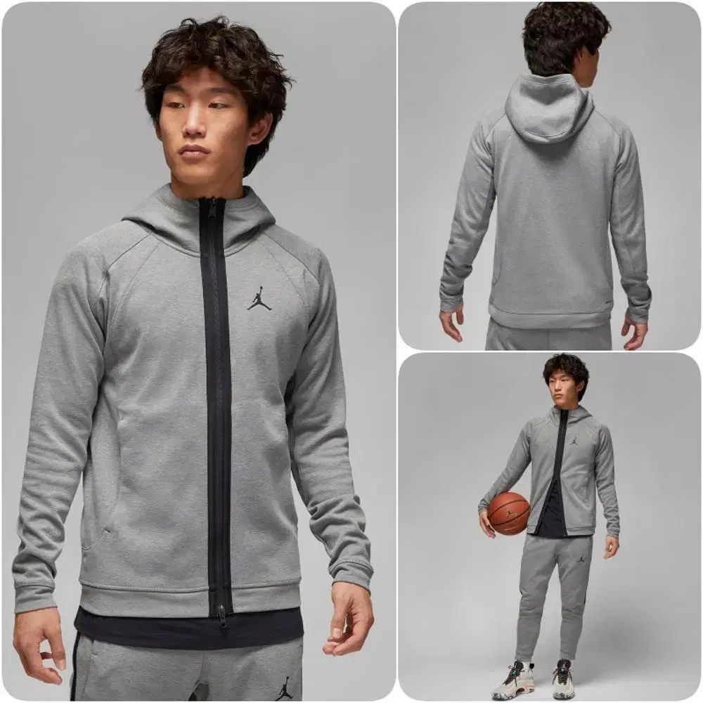 ジョーダン フルジップアップ フードTシャツ