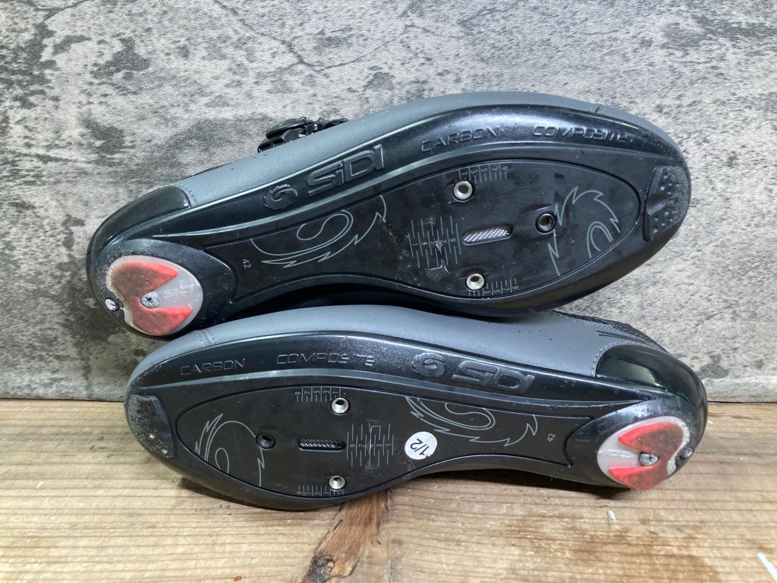 ガエルネ ロードバイクシューズ ビンディング カーボン 42 spdsl