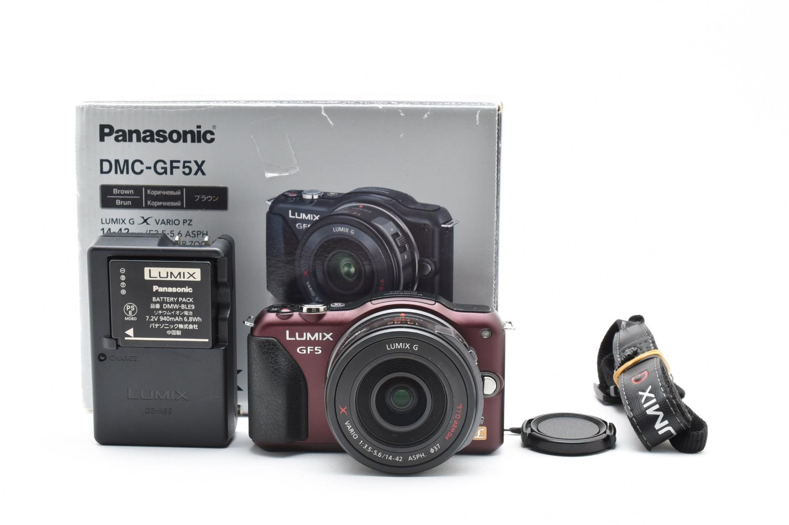 Panasonic パナソニック LUMIX DMC-GF5X レンズキット ブラウン 2633767