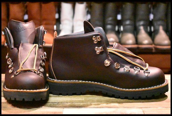 9EE 箱付 未使用 白タグ】Danner ダナー マウンテンライト 30866 茶