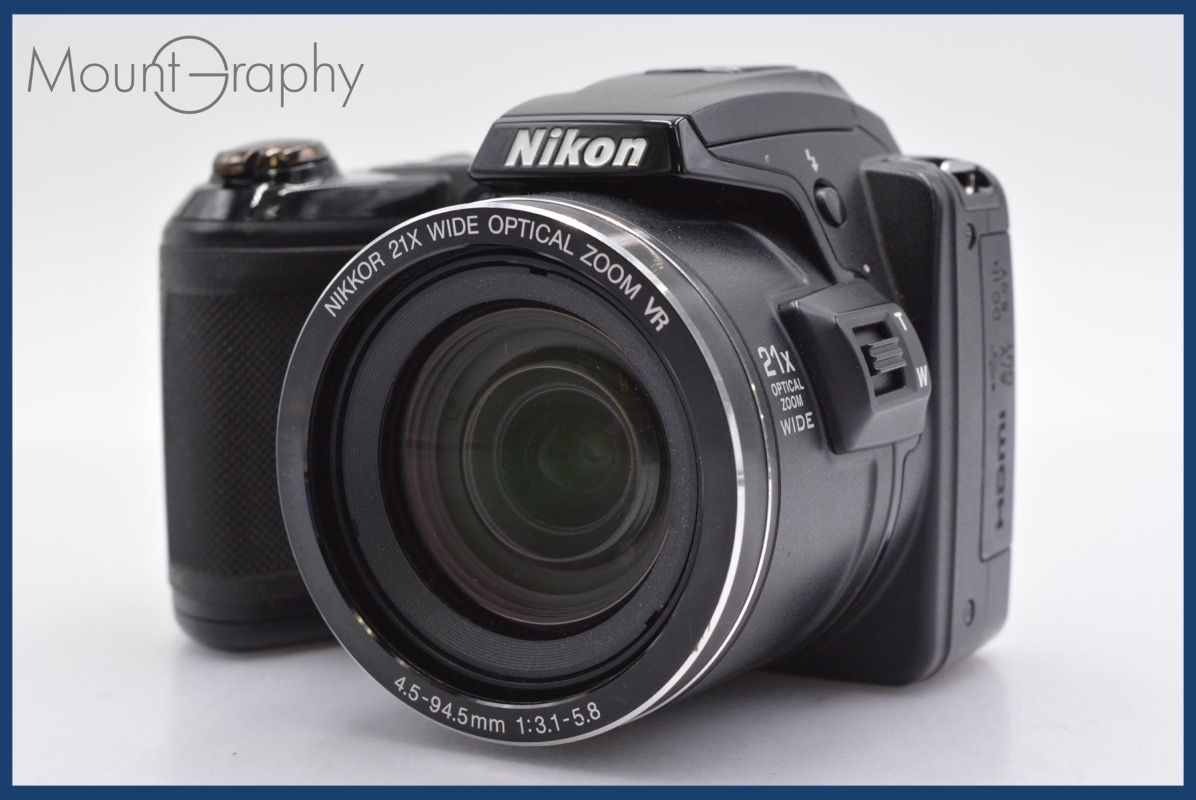 上 ニコン Nikon COOLPIX L120 21x 単三電池 完動 同梱可 R121