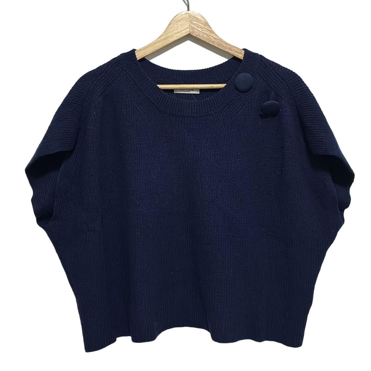 新品タグ付き☆ADORE アドーア　アンゴラミックスリバ－ジャケット　38 ADORE アドーア アンゴラミックスリバ−ジャケット ベージュ系 38