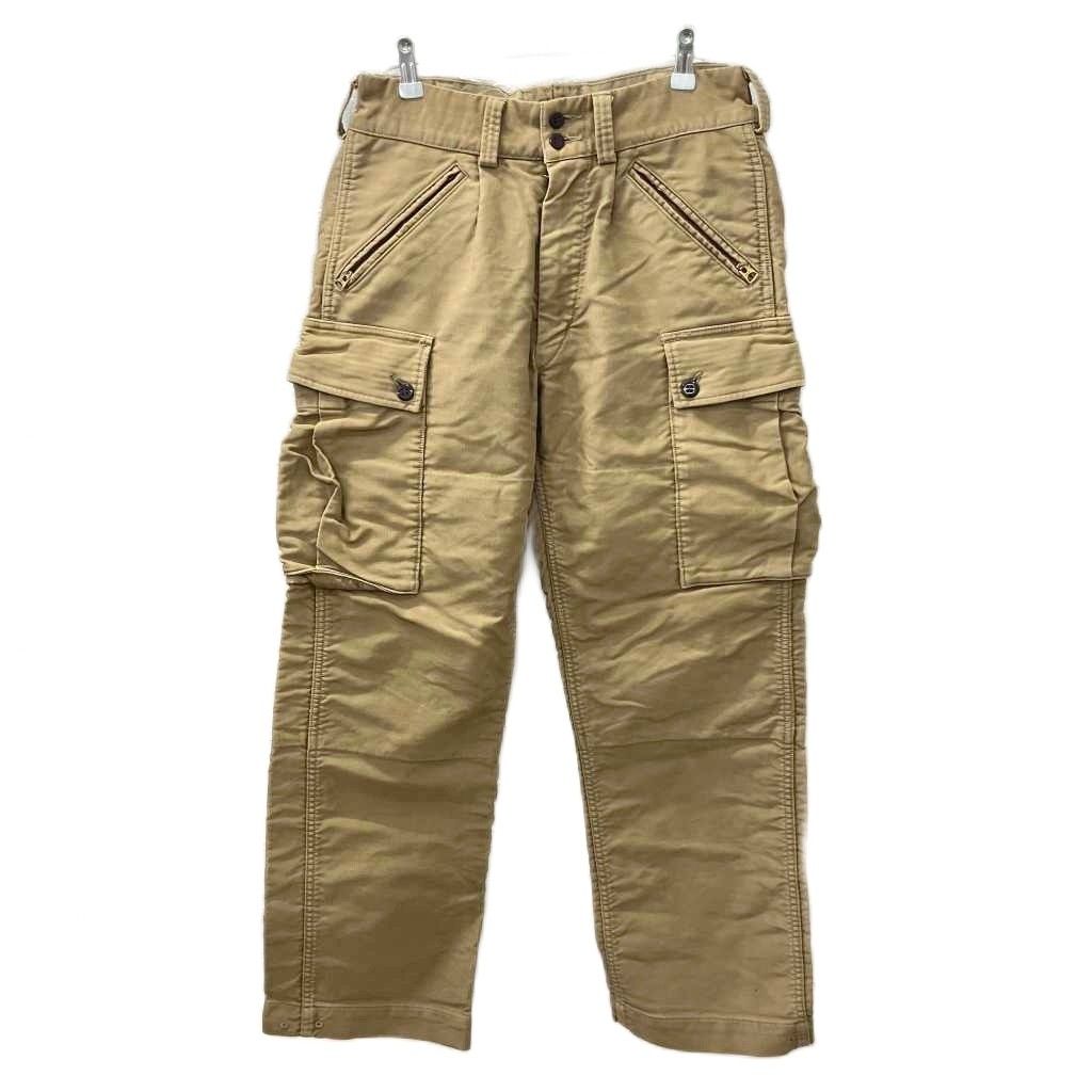 ダブルアールエル RRL ワークパンツ カーゴ ミリタリー ベージュ W30  