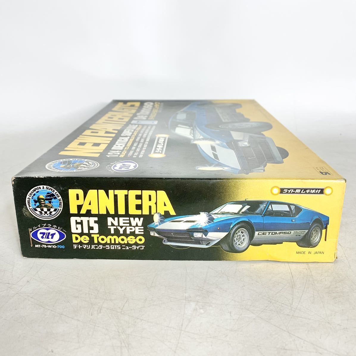 未組立 マルイ 1/24 デ・トマソ パンテーラ GTS ニュータイプ モーターライズ De Tomaso NEW PANTERA プラモデル  MT-78-W10 - メルカリ