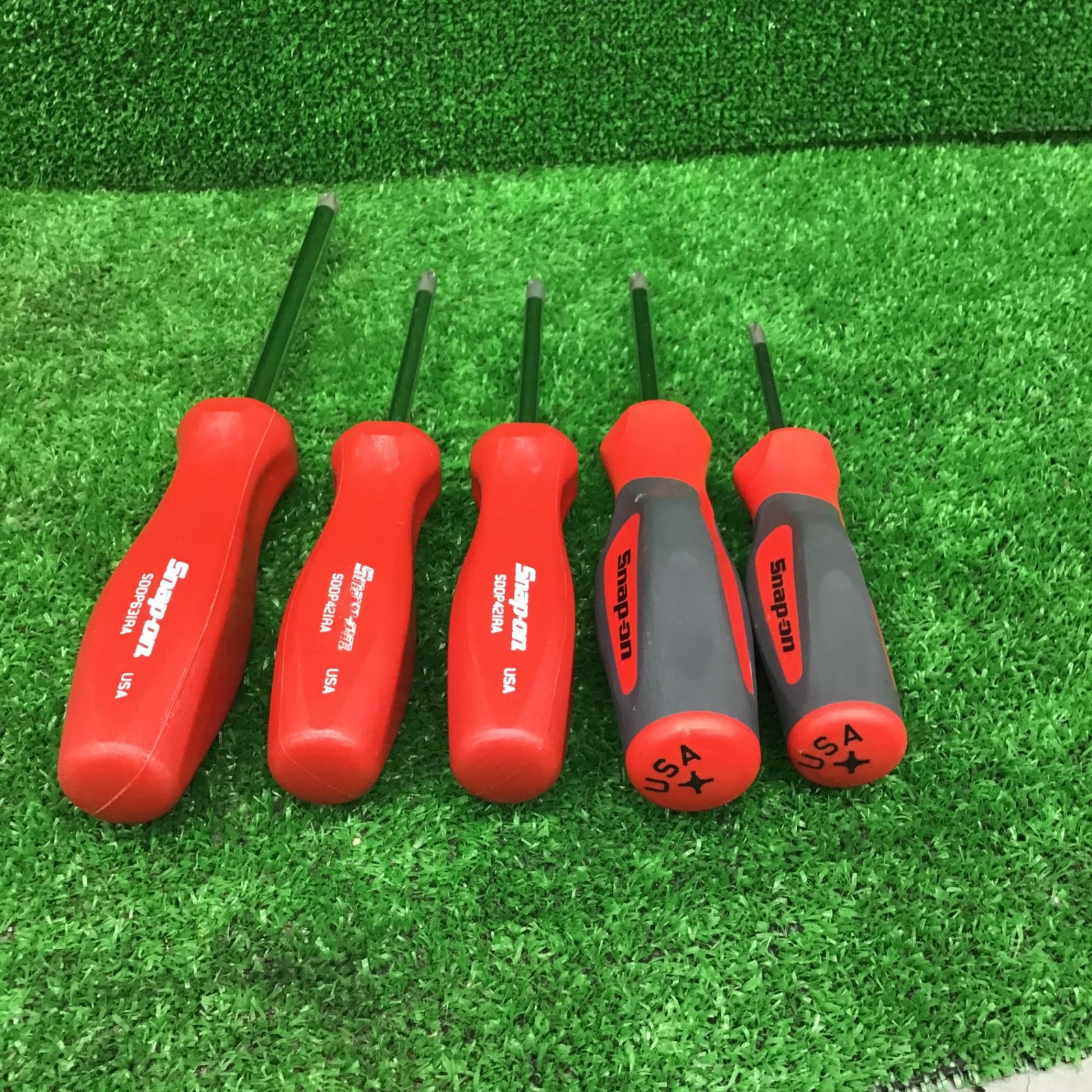 Snap-on プラスドライバー5本セット