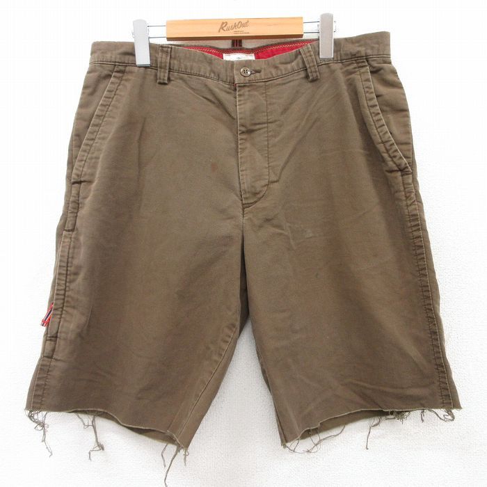 W34☆古着 ドッカーズ ショート パンツ ショーツ メンズ コットン 紺