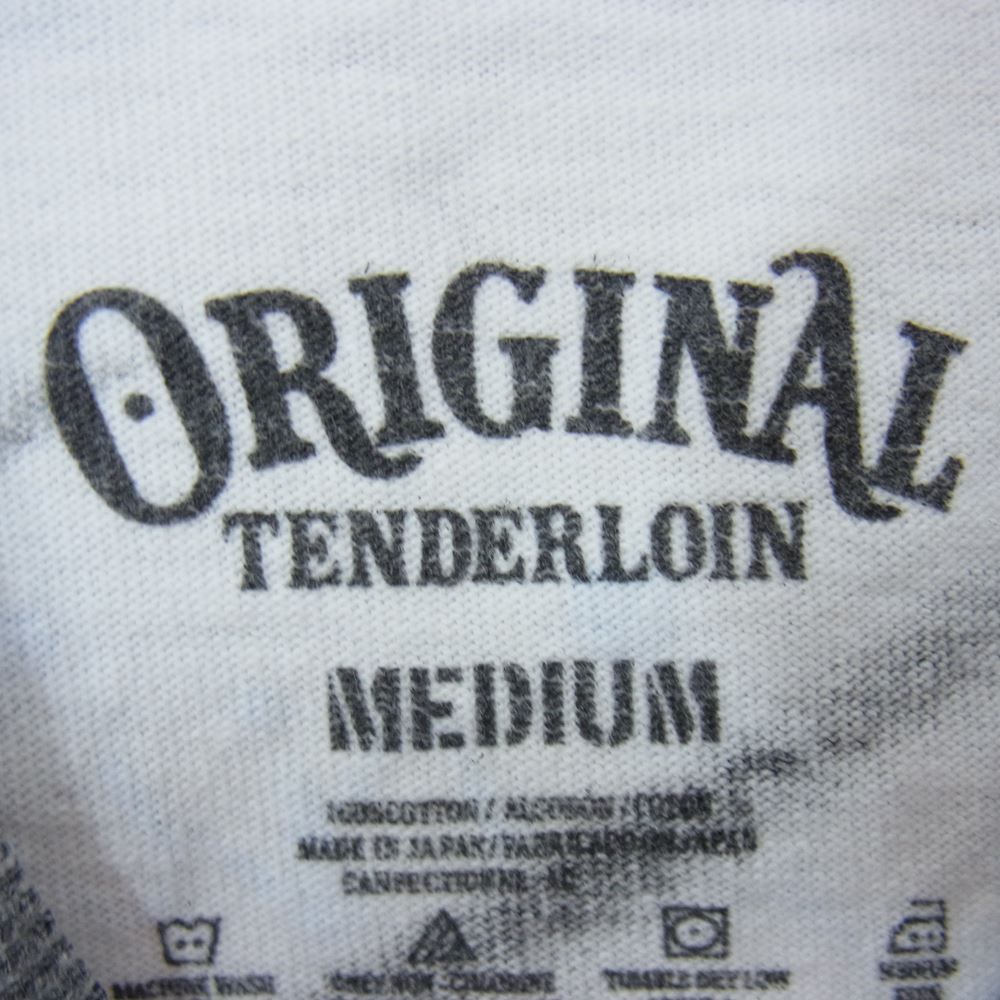 TENDERLOIN テンダーロイン 本店限定 TEE L/S ACID QB タイダイ ロゴ