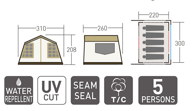 ロゴス ツーリング ティピー タープセット 2023 limited ロゴス（LOGOS