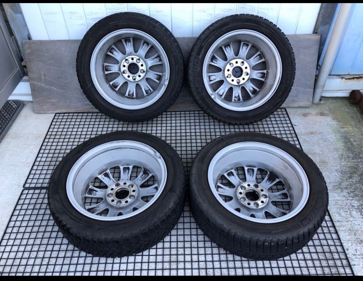 メルセデス・ベンツ 16インチ ホイール メルセデスベンツ 純正 6J+46 16インチ タイヤホイール 4本セット