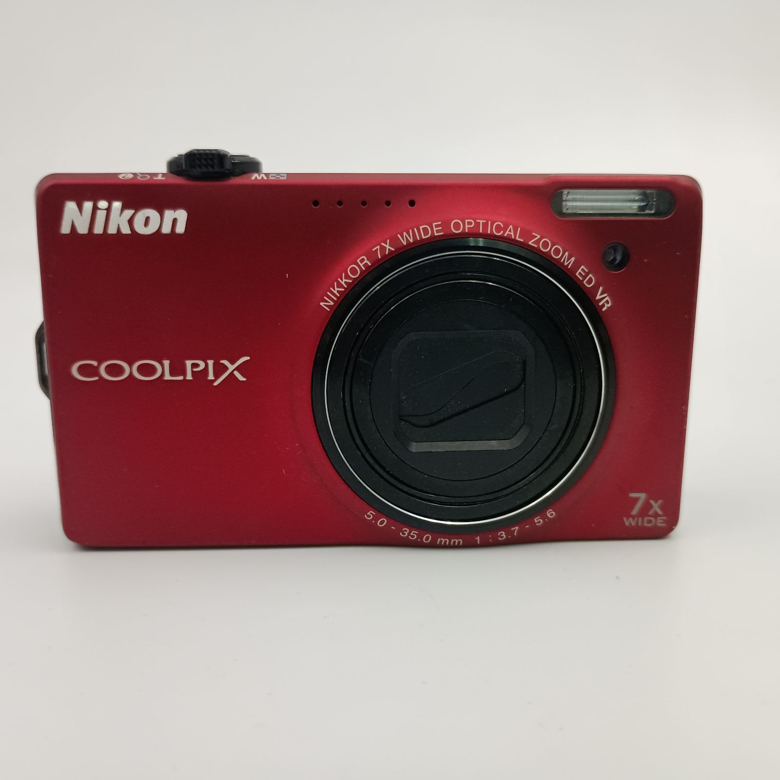 Nikon Coolpix S6000 Compact DIGITAL Camera Red コンパクト