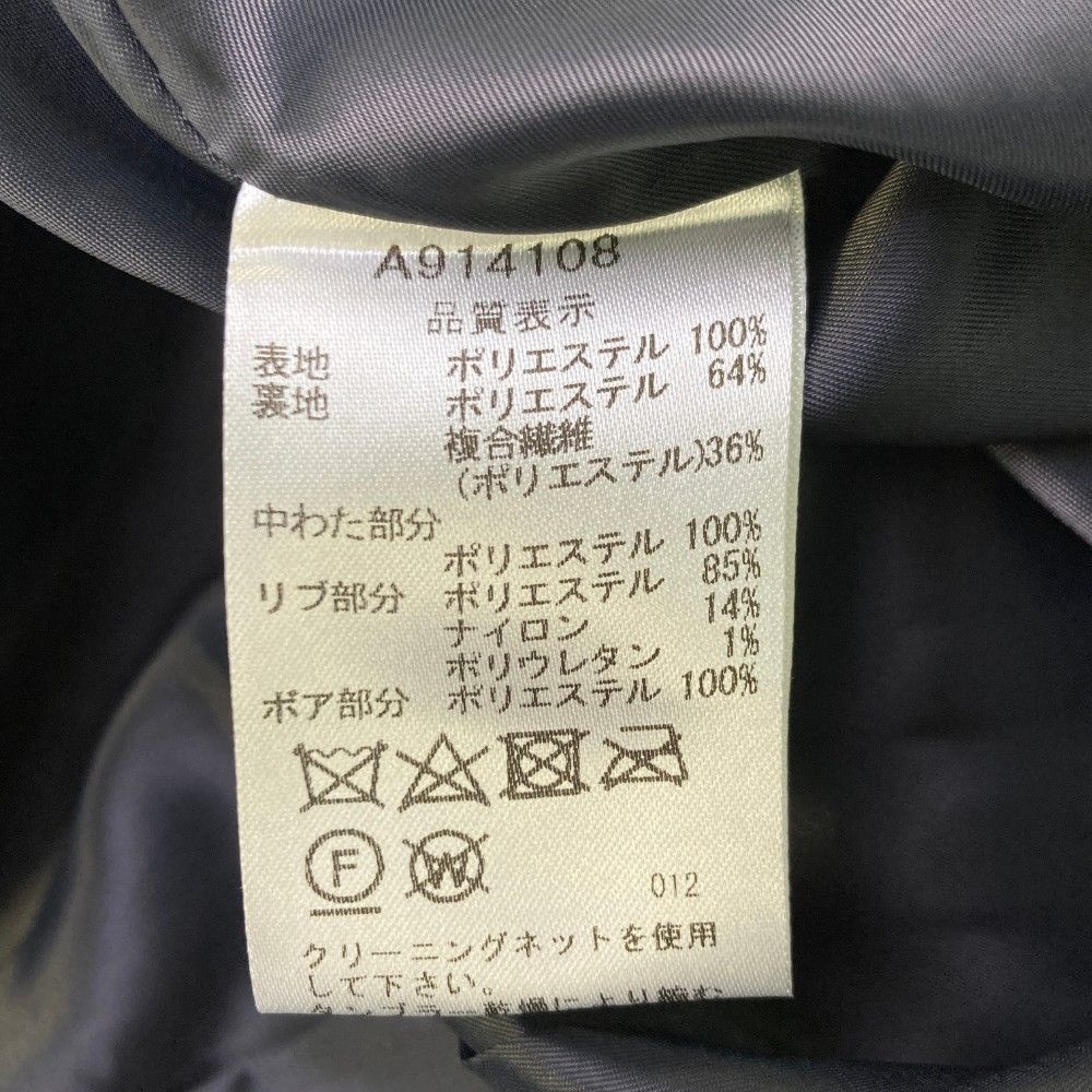 サイズ：38 ARCHIVIO アルチビオ 販売 中綿 ジップワンピース ファー