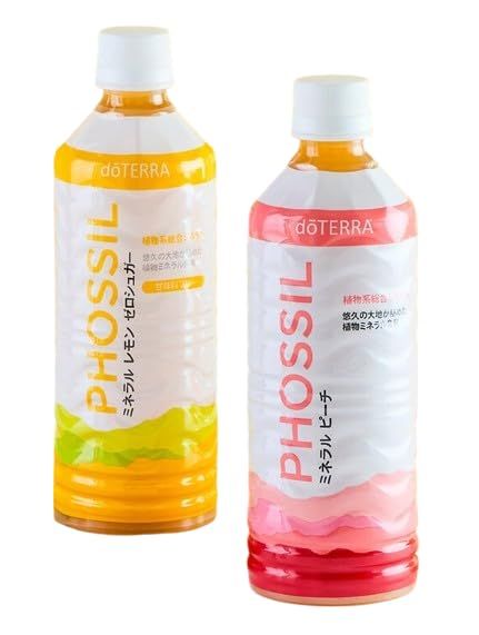 doTERRA PHOSSIL レモン・ピーチ 550ml ドテラ PHOSSIL ミネラルピーチ＆レモン 550ml - メルカリ