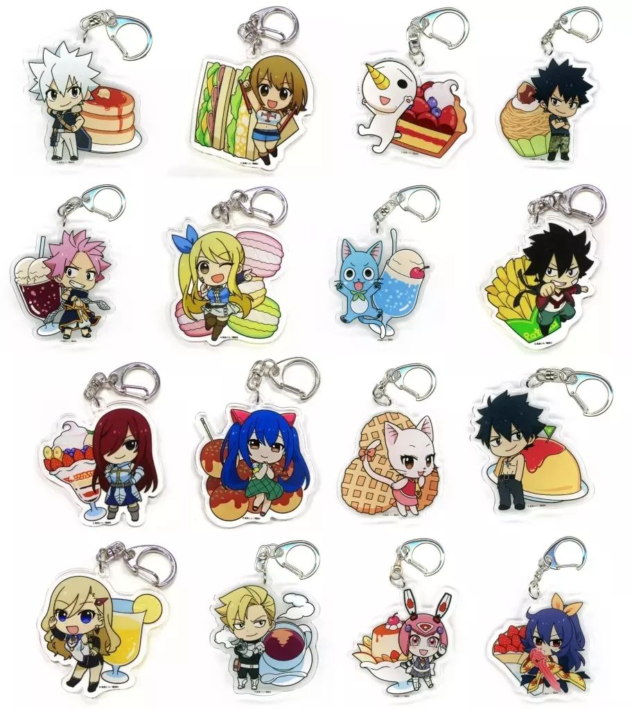 Mashima Hero's アクリルキーホルダーセット プリンセスカフェ Amazon