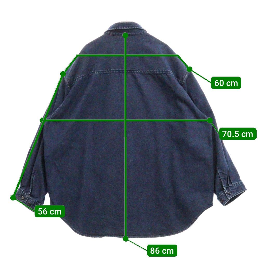 WTAPS (ダブルタップス) 22AW WCPO 01 LS COTTON DENIM 222WVDT-SHM01 