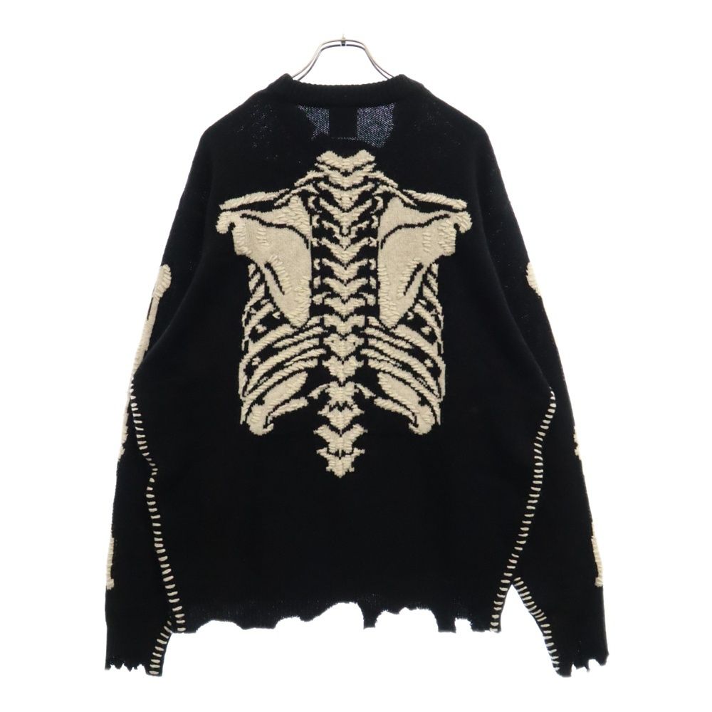 SAINT MICHAEL (セントマイケル) 22AW ×VLONE KNIT BONE ヴィーロン 