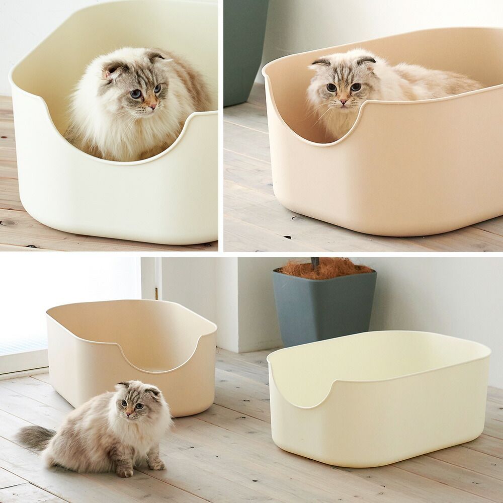 【OFT STORE メルカリ店】(撮影サンプル品) TALL WALL BOX－L  【猫トイレ】※ペットの排泄はございません。クリーニング済み。