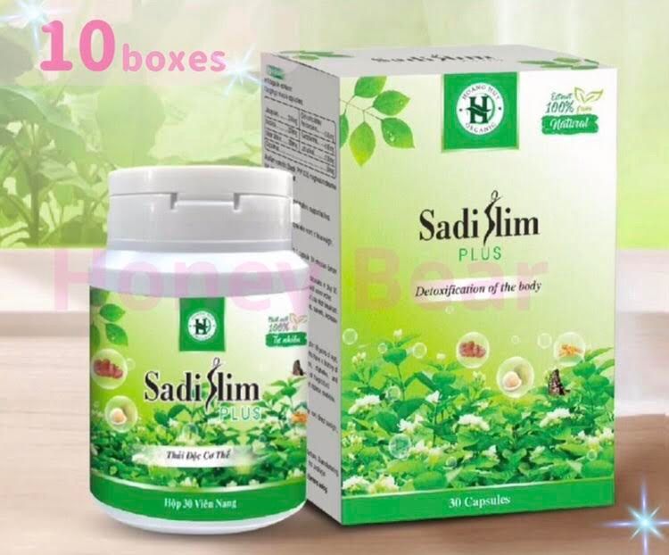 ?Sadi Slim PLUS BOX サディスリム プラス 10boxes Sadi Beauty サプリメント Sadi Slim Tablets 7日分 プレゼント