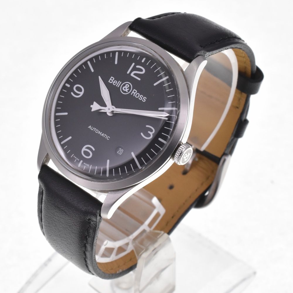 ベル＆ロス Bell＆Ross BRV192-BL-ST/SCA ヴィンテージ デイト 自動 