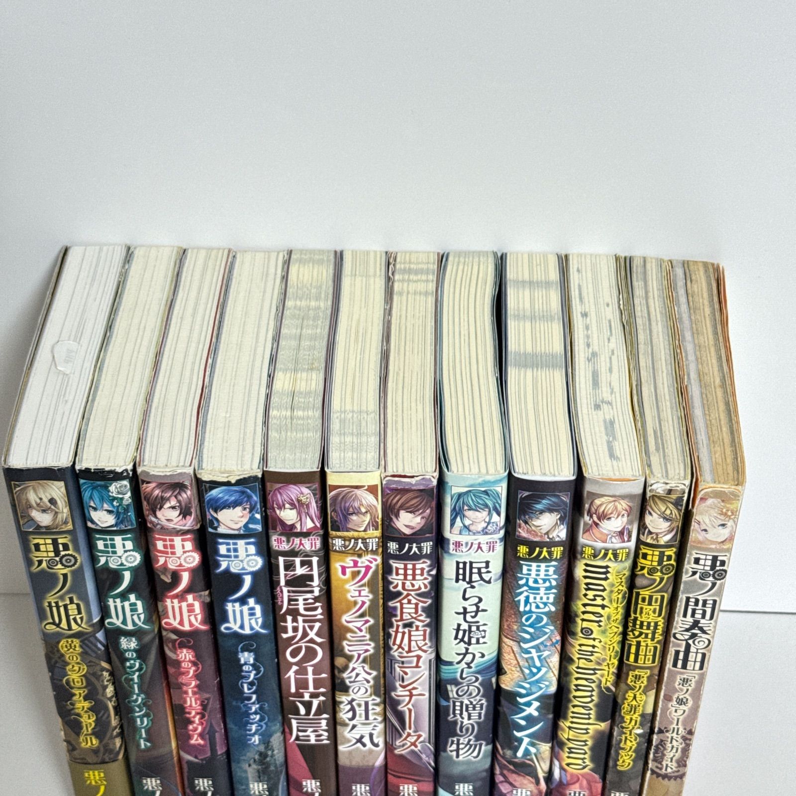 12冊セット】悪ノ大罪 悪ノ娘シリーズ mothy 悪ノP ノベル 小説