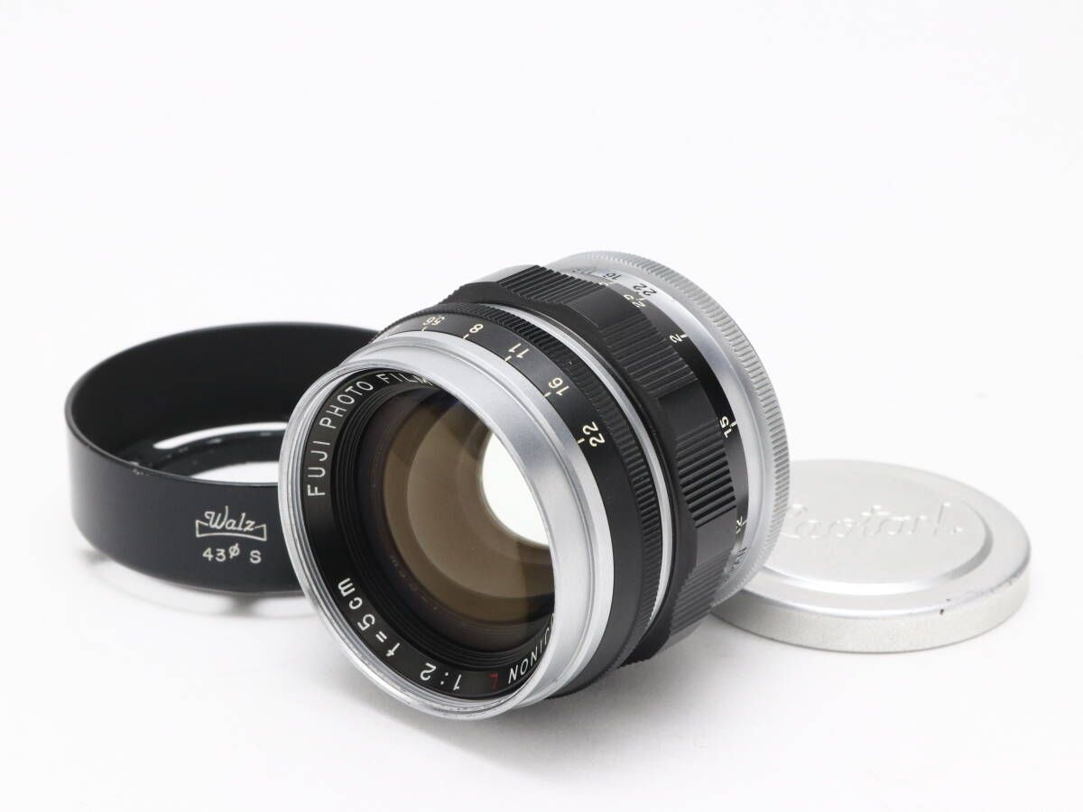 AB FUJIFILM 富士フイルム FUJINON フジノン 5cm F2 Lマウント LTM L39 初期不良返品可 44-185