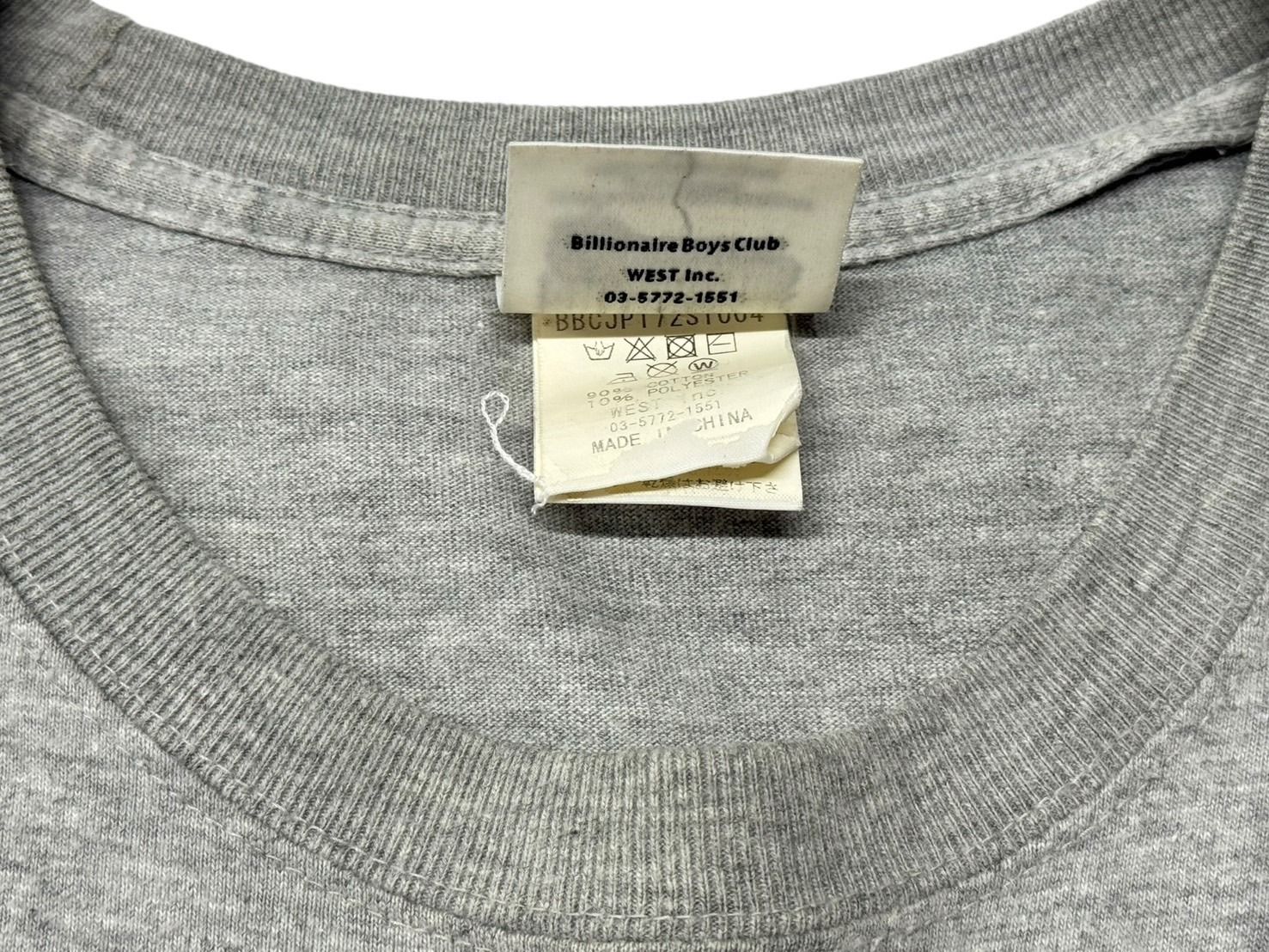 Billionaire Boys Club ビリオネアボーイズクラブ 半袖Tシャツ グレー  