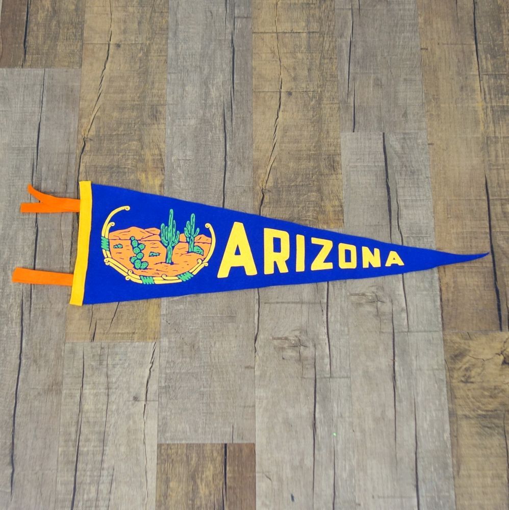 極美品 オックスフォード ペナント Oxford Pennant VIVA LASVEFAS ビバ ラスベガス ARIZONA アリゾナ 2枚セット 旗 ウールフェルト 極美品 オックスフォード ペナント Oxford Pennant VIVA LASVEFAS ビバ