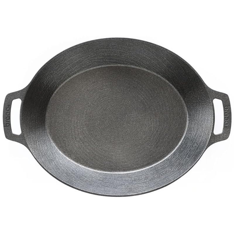 JHQ × braaa 鉄板マルチグリドルポット VBKZ001-BK オーバル型 0