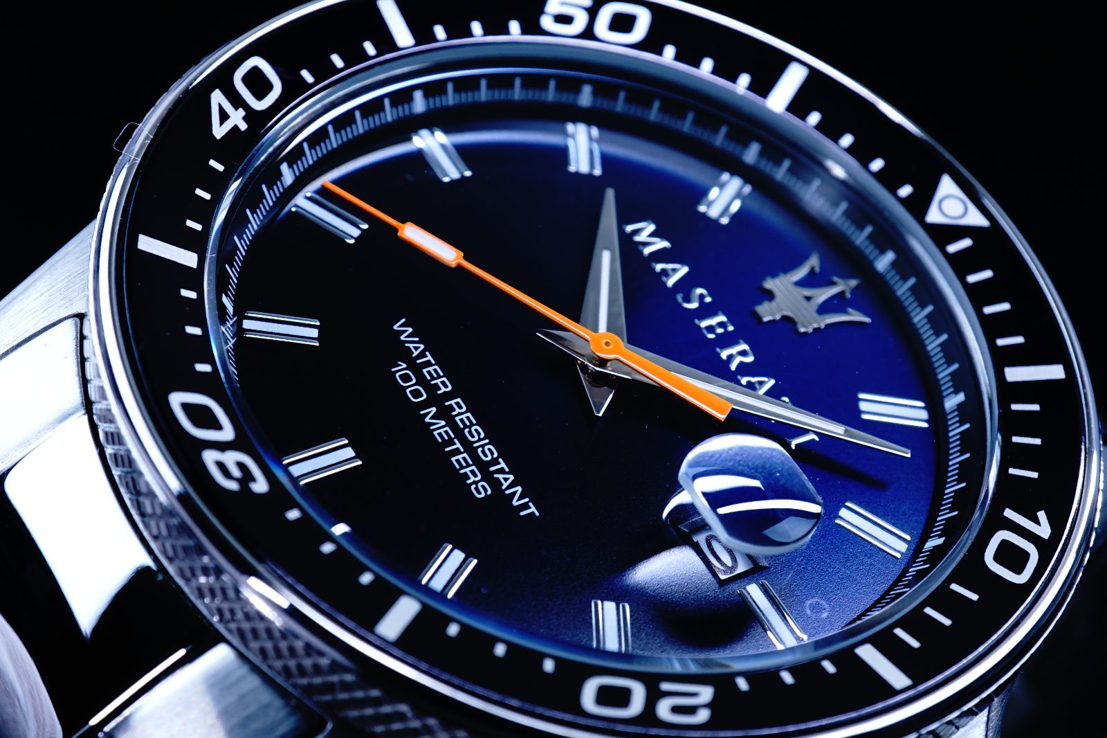 再入荷通販MASERARTIマセラティ公式腕時計サブマリーナリミテッド100ｍ防水 時計