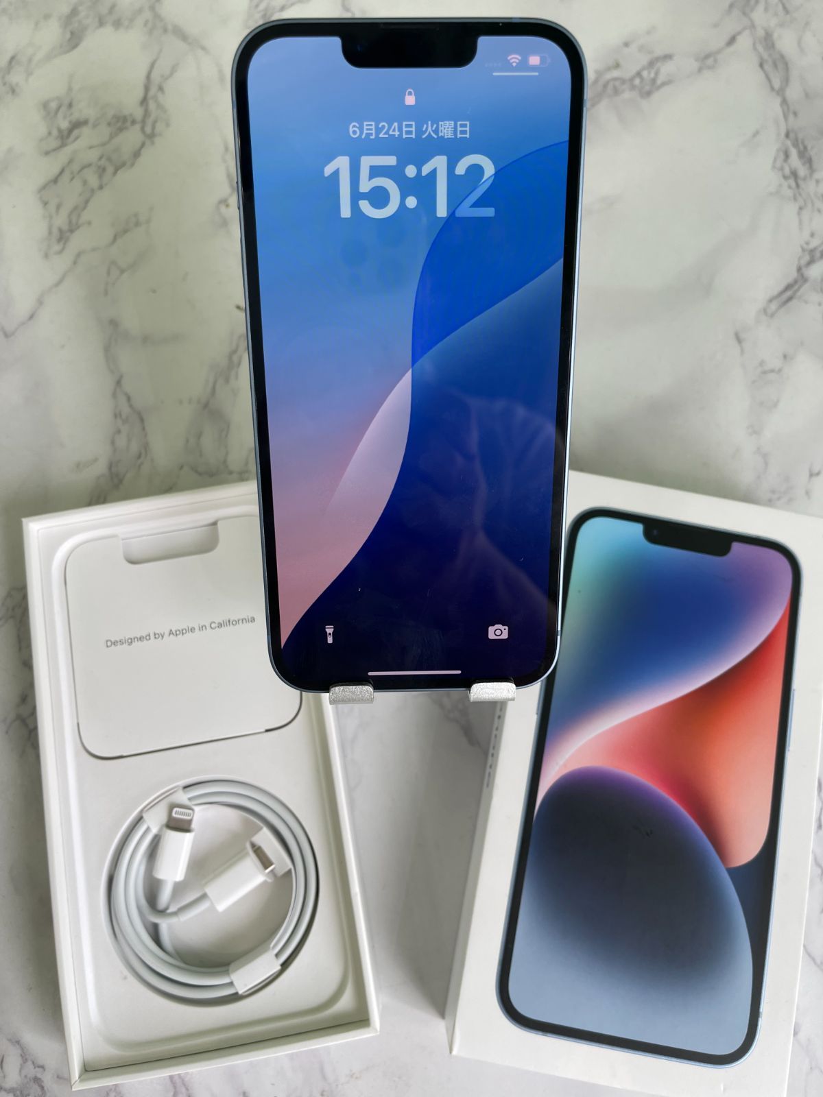 iPhone 14 128GB ブルーsimフリー 動作確認済み IMEI352604721826413 iPhone 14 128GB ブルーsimフリー 動作確認済み IMEI352604721826413