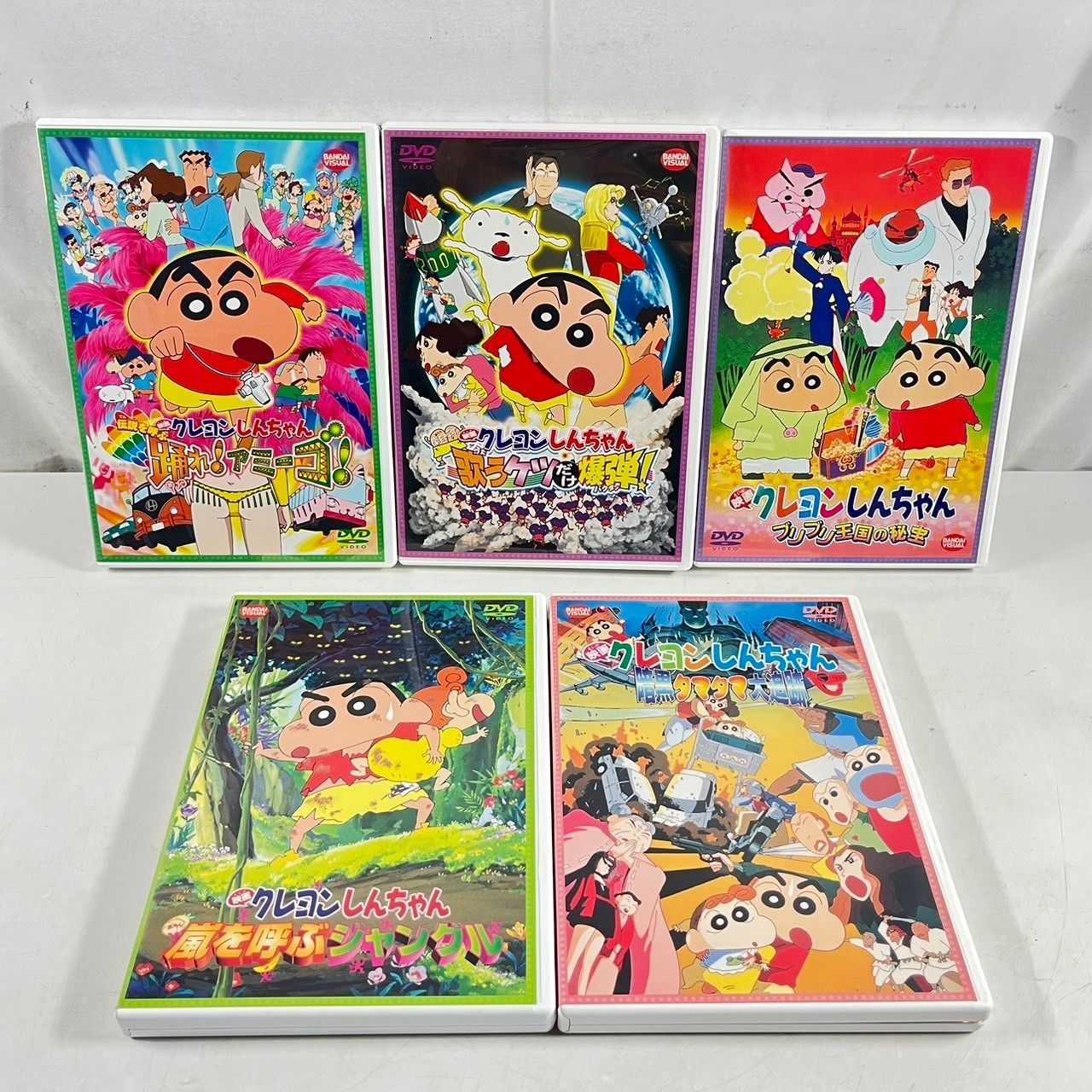 専用　クレヨンしんちゃん　映画DVDセット 新品ケース交換済み クレヨンしんちゃん 映画 DVD 4作品セット