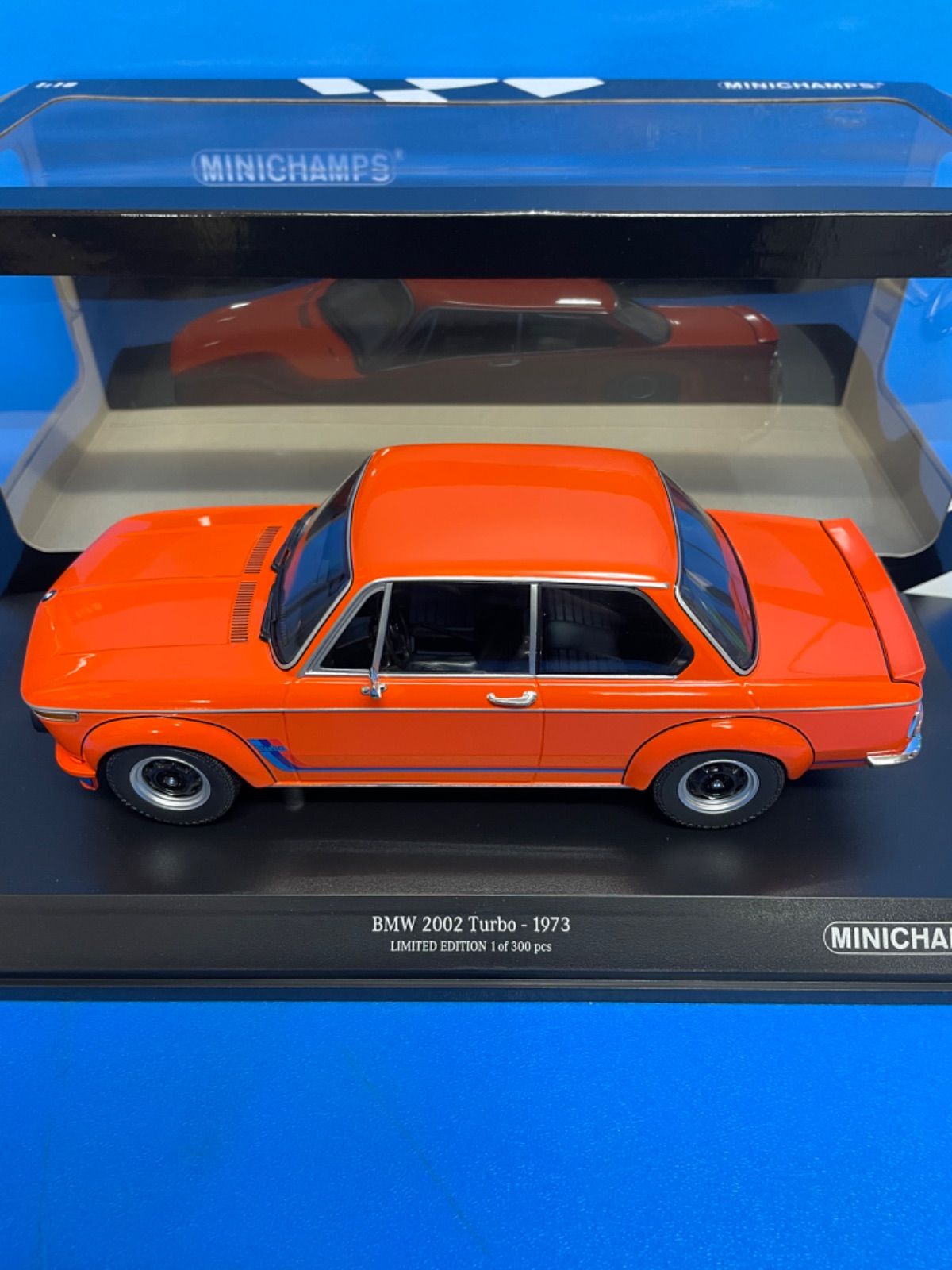 ミニチャンプス1/18 BMW 2002 ターボ 1973　(オレンジ ミニチャンプス 1/18 BMW 2002 ターボ 1973 オレンジ - メルカリ